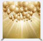Vierkante backdrop gouden balonnen huren voor photobooth of evenement - Q-Verhuur