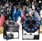 Bellenblaas machine met LED verlichting huren voor uw feest of evenement - Q-Verhuur