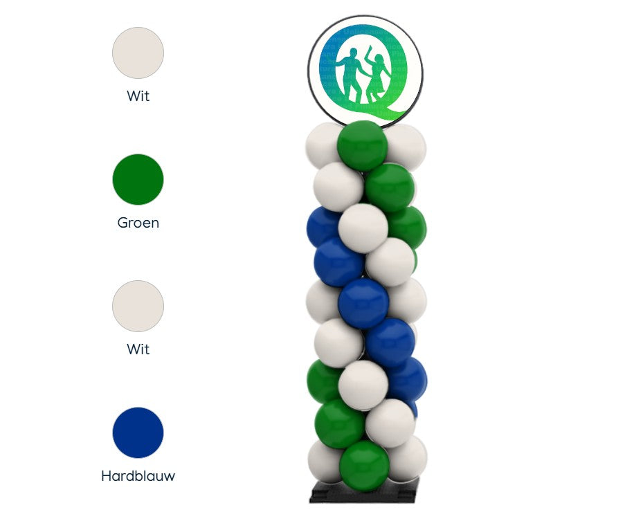 Ballonpilaren huren voor feest of bruiloft - Q-Verhuur